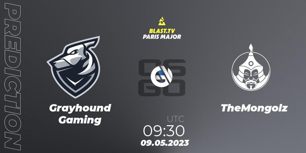 Grayhound Gaming vs TheMongolz: Betting TIp, Match Prediction. 09.05.2023 at 09:30. Counter-Strike (CS2), BLAST Paris Major 2023 Challengers Stage