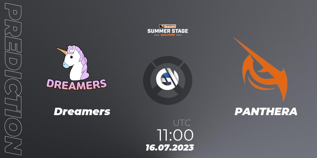 Dreamers vs PANTHERA: Betting TIp, Match Prediction. 16.07.2023 at 11:00. Overwatch, Overwatch League 2023 - Summer Stage Qualifiers