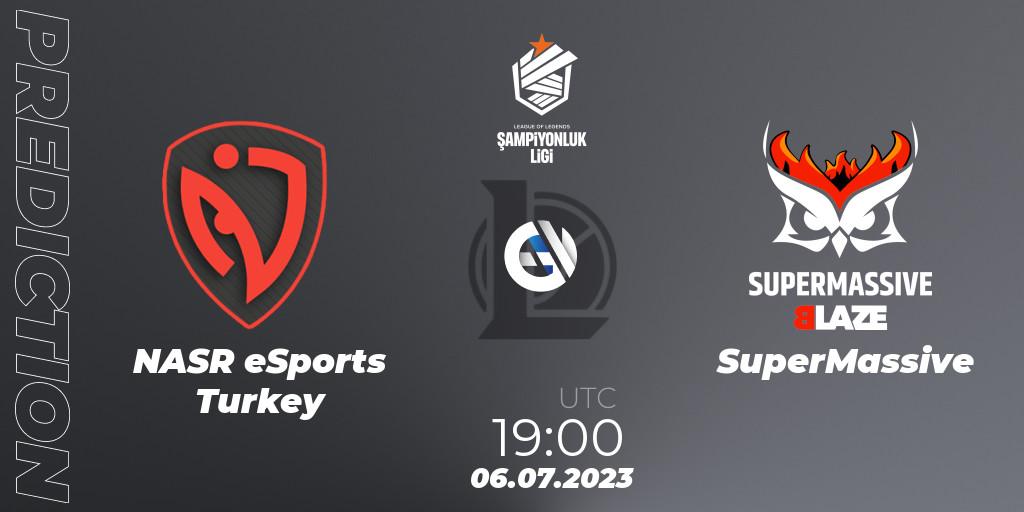 NASR eSports Turkey vs SuperMassive: Betting TIp, Match Prediction. 06.07.23. LoL, TCL Summer 2023 - Group Stage