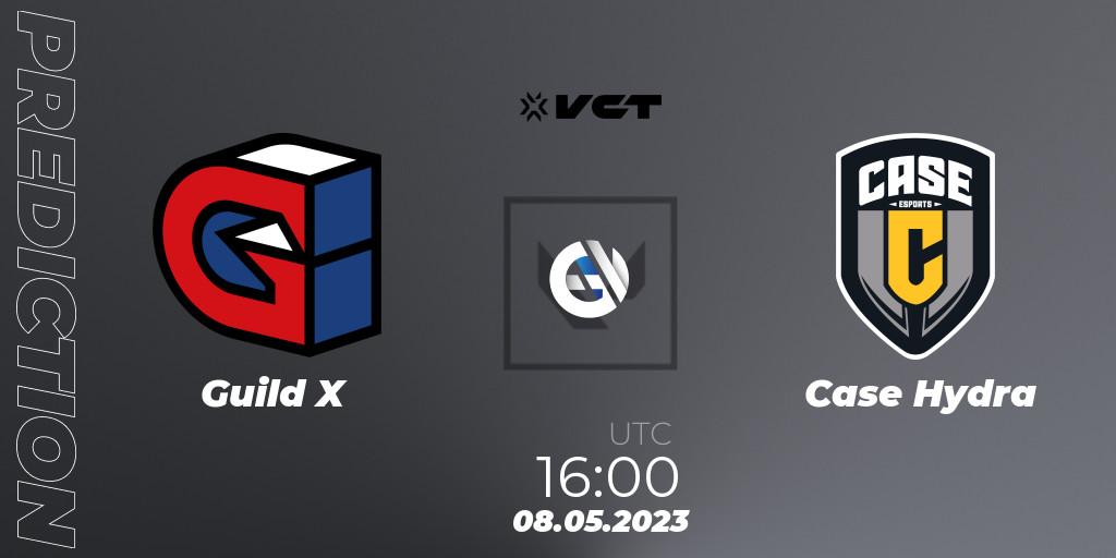Guild X vs Case Hydra: Betting TIp, Match Prediction. 08.05.2023 at 16:00. VALORANT, VCT Game Changers EMEA 2023 Group B