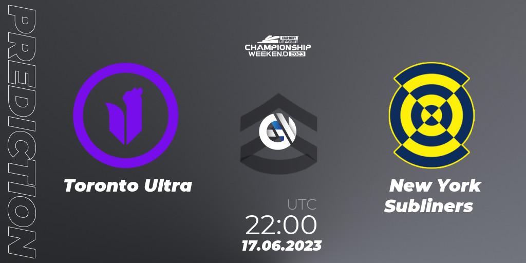 Toronto Ultra vs New York Subliners: Betting TIp, Match Prediction. 17.06.2023 at 22:20. Call of Duty, Call of Duty League Championship 2023