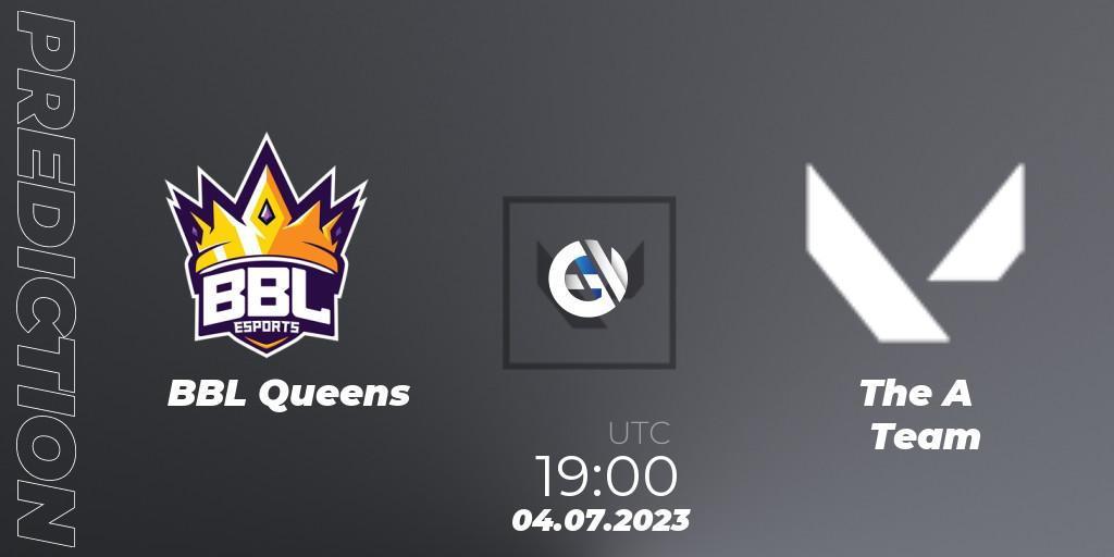 BBL Queens vs The A Team: Betting TIp, Match Prediction. 04.07.2023 at 19:10. VALORANT, VCT 2023: Game Changers EMEA Series 2 - Group Stage