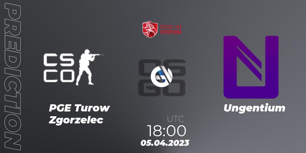 PGE Turow Zgorzelec vs Ungentium: Betting TIp, Match Prediction. 05.04.23. CS2 (CS:GO), Polska Liga Esportowa 2023: Split #1