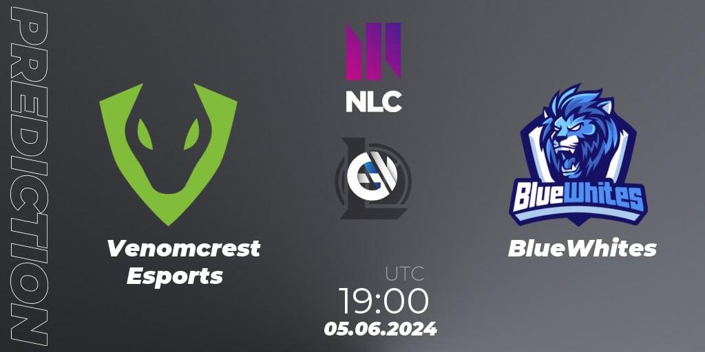 Venomcrest Esports vs BlueWhites: Betting TIp, Match Prediction. 02.07.2024 at 16:00. LoL, NLC 1st Division Summer 2024