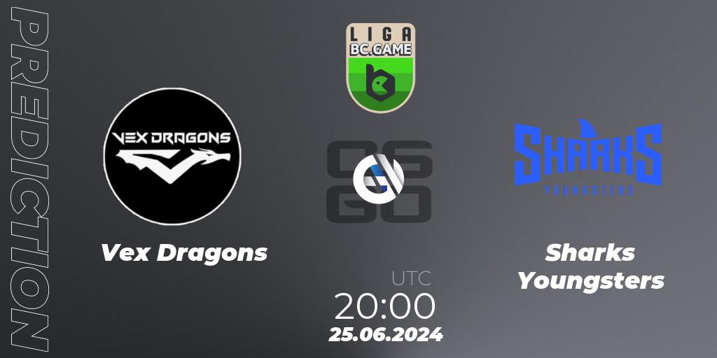 Vex Dragons vs Sharks Youngsters: Betting TIp, Match Prediction. 25.06.2024 at 20:00. Counter-Strike (CS2), Dust2 Brasil Liga Season 3: Division 2