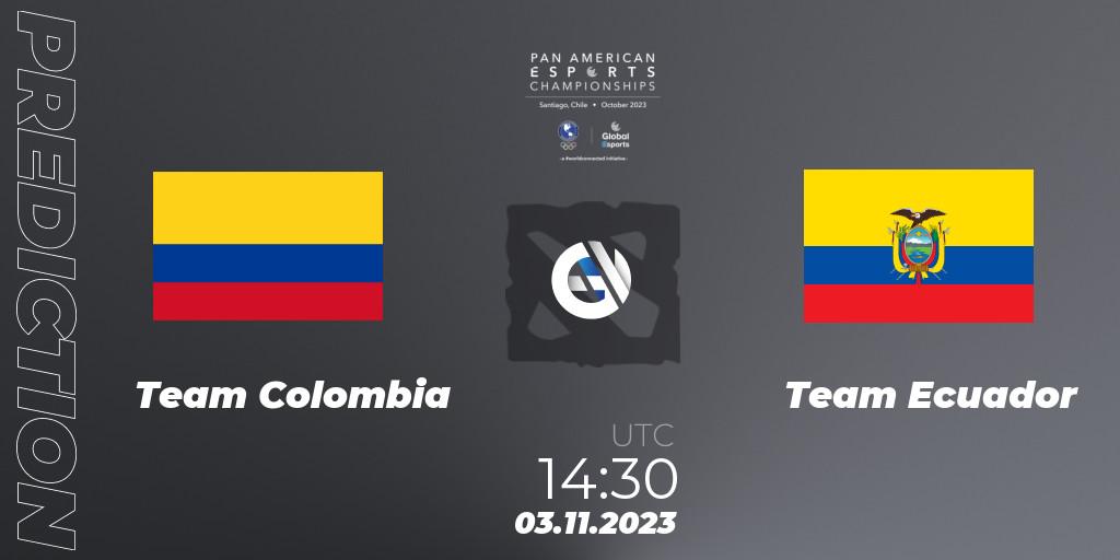 Team Colombia vs Team Ecuador: Betting TIp, Match Prediction. 03.11.23. Dota 2, Pan American Esports Championships 2023: Open