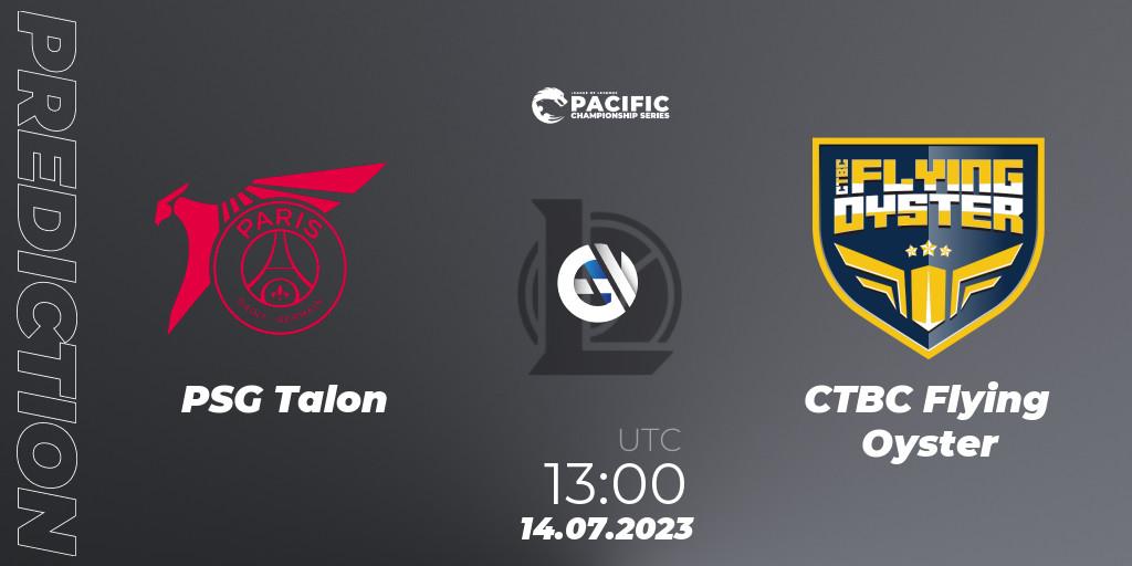 PSG Talon vs CTBC Flying Oyster: Betting TIp, Match Prediction. 14.07.23. LoL, PACIFIC Championship series Group Stage