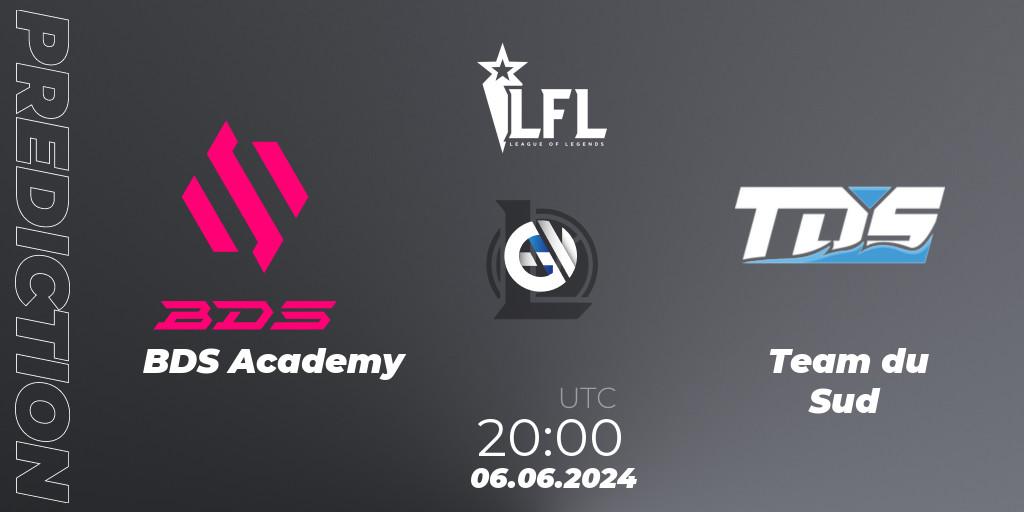 BDS Academy vs Team du Sud: Betting TIp, Match Prediction. 06.06.2024 at 20:00. LoL, LFL Summer 2024