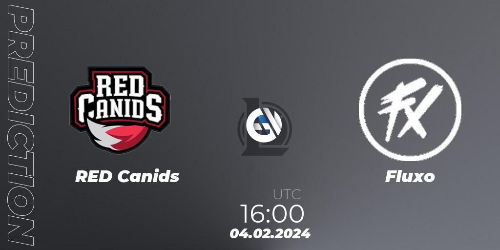 RED Canids vs Fluxo: Betting TIp, Match Prediction. 04.02.24. LoL, CBLOL Split 1 2024 - Group Stage