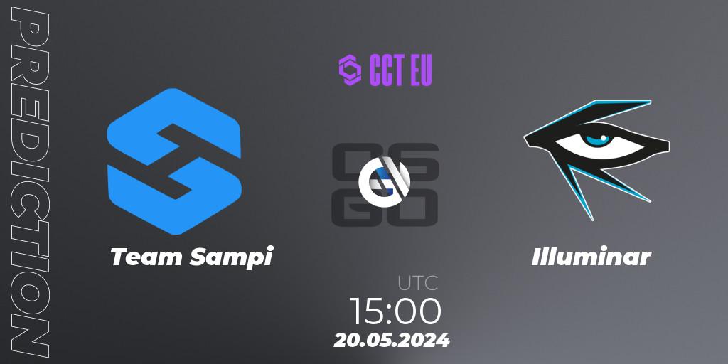 Team Sampi vs Illuminar: Betting TIp, Match Prediction. 20.05.2024 at 15:00. Counter-Strike (CS2), CCT Season 2 Europe Series 4