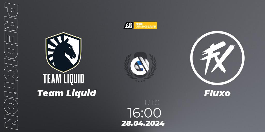 Team Liquid vs Fluxo: Betting TIp, Match Prediction. 28.04.24. Rainbow Six, Brazil League 2024 - Stage 1: Last Chance Qualifier