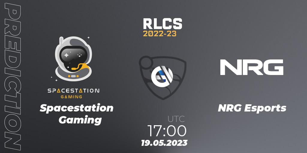 Spacestation Gaming vs NRG Esports: Betting TIp, Match Prediction. 19.05.23. Rocket League, RLCS 2022-23 - Spring: North America Regional 2 - Spring Cup