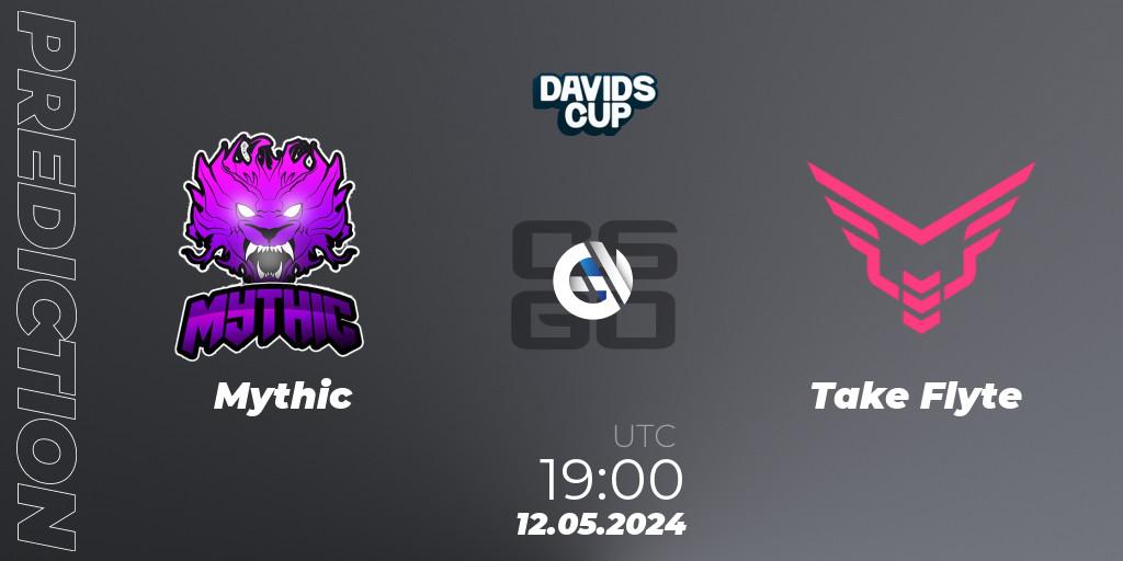 Mythic vs Take Flyte: Betting TIp, Match Prediction. 12.05.2024 at 19:00. Counter-Strike (CS2), David's Cup 2024