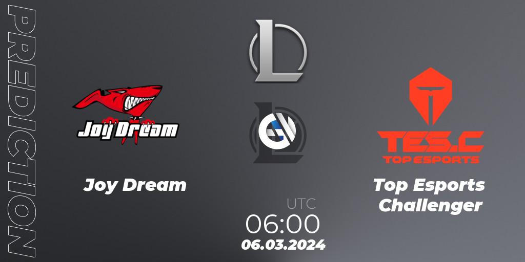 Joy Dream vs Top Esports Challenger: Betting TIp, Match Prediction. 06.03.24. LoL, LDL 2024 - Stage 1