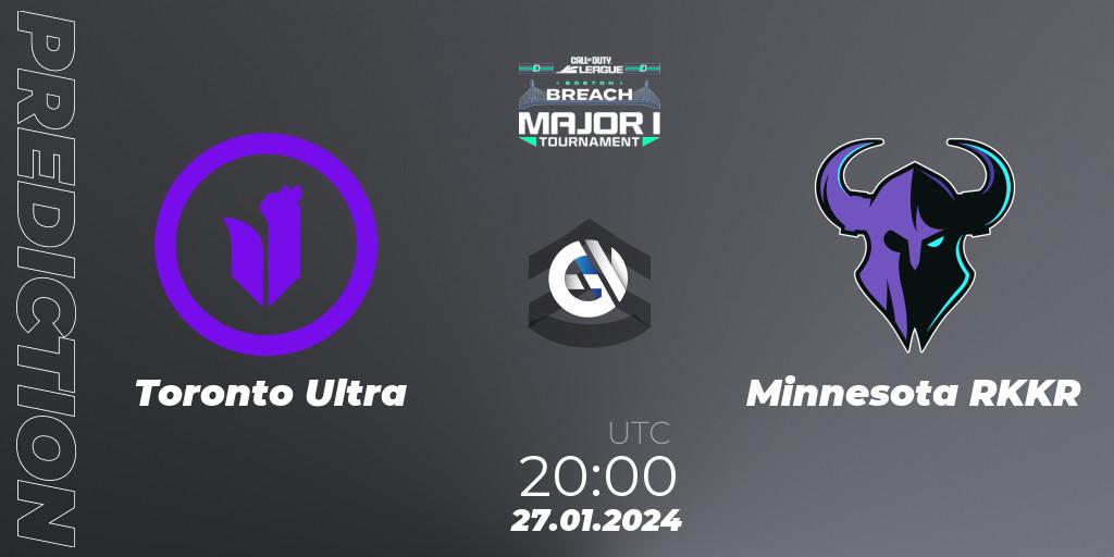 Toronto Ultra vs Minnesota RØKKR: Betting TIp, Match Prediction. 27.01.2024 at 21:30. Call of Duty, Call of Duty League 2024: Stage 1 Major