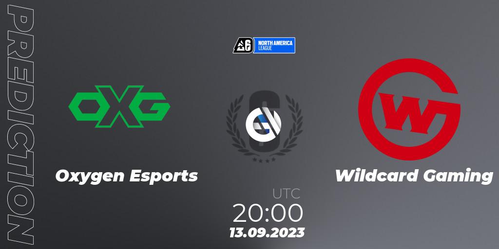 Oxygen Esports vs Wildcard Gaming: Betting TIp, Match Prediction. 13.09.2023 at 20:00. Rainbow Six, North America League 2023 - Stage 2