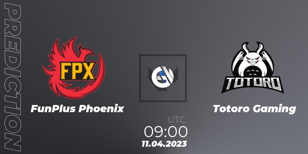 FunPlus Phoenix vs Totoro Gaming: Betting TIp, Match Prediction. 11.04.23. VALORANT, FGC Valorant Invitational 2023: Act 1