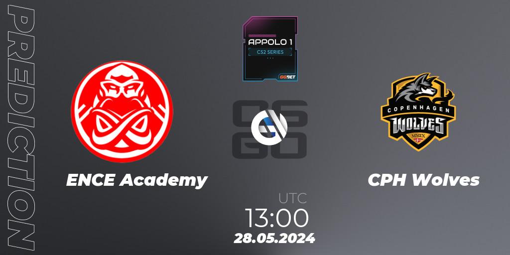 ENCE Academy vs CPH Wolves: Betting TIp, Match Prediction. 28.05.2024 at 13:00. Counter-Strike (CS2), Appolo1 Series: Phase 2
