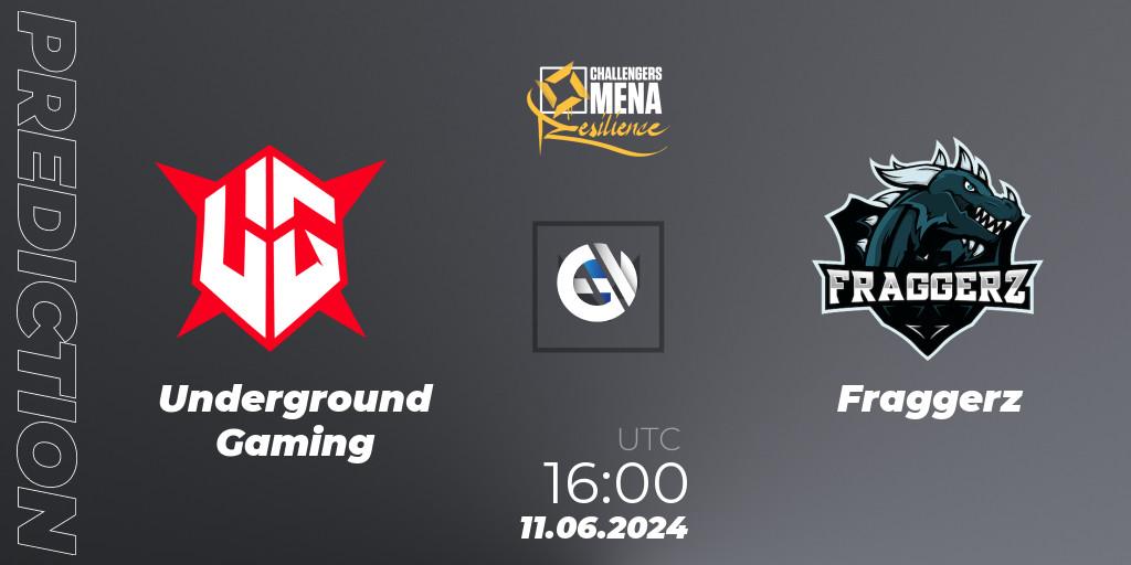 Underground Gaming vs Fraggerz: Betting TIp, Match Prediction. 11.06.2024 at 16:00. VALORANT, VALORANT Challengers 2024 MENA: Resilience Split 2 - GCC and Iraq