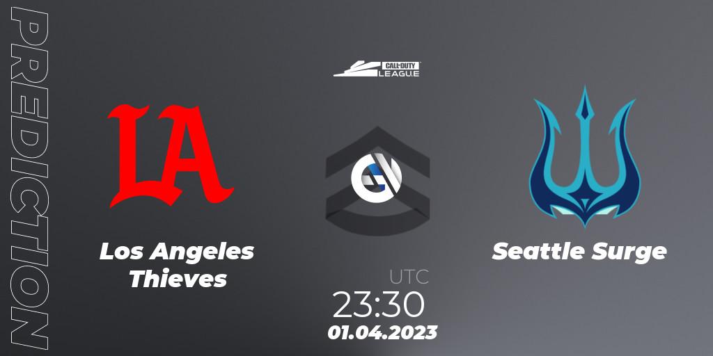 Los Angeles Thieves vs Seattle Surge: Betting TIp, Match Prediction. 01.04.2023 at 23:30. Call of Duty, Call of Duty League 2023: Stage 4 Major Qualifiers