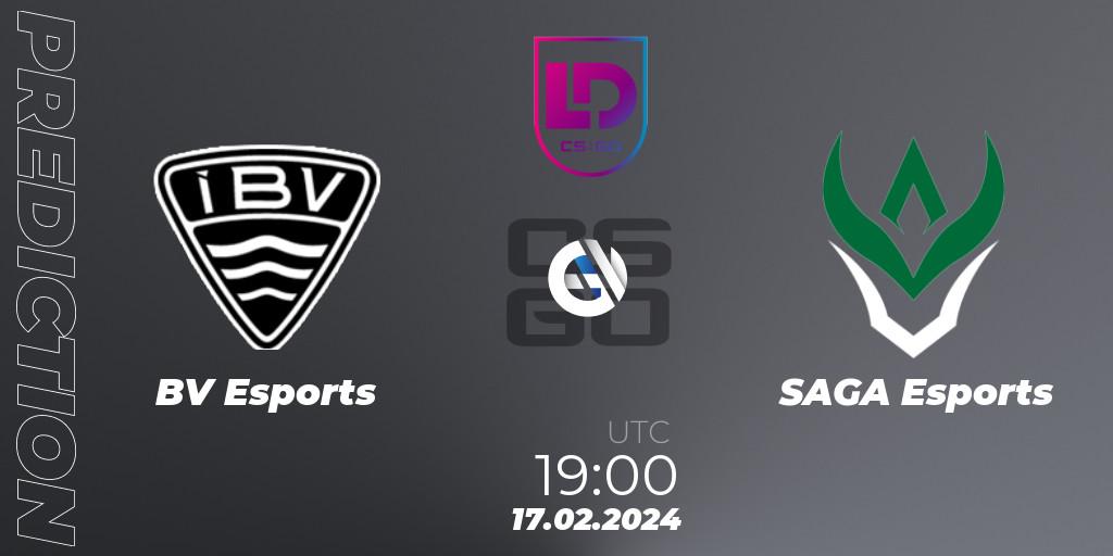 ÍBV Esports vs SAGA Esports: Betting TIp, Match Prediction. 17.02.24. CS2 (CS:GO), Icelandic Esports League Season 8: Regular Season