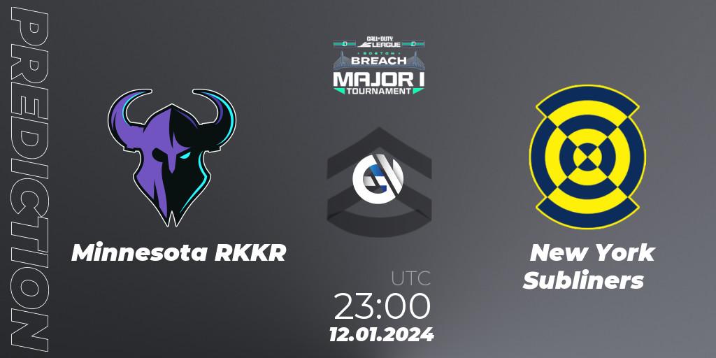 Minnesota RØKKR vs New York Subliners: Betting TIp, Match Prediction. 12.01.2024 at 23:00. Call of Duty, Call of Duty League 2024: Stage 1 Major Qualifiers