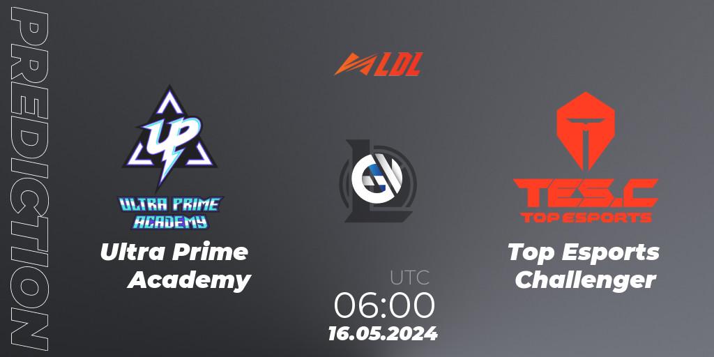 Ultra Prime Academy vs Top Esports Challenger: Betting TIp, Match Prediction. 16.05.2024 at 06:00. LoL, LDL 2024 - Stage 2