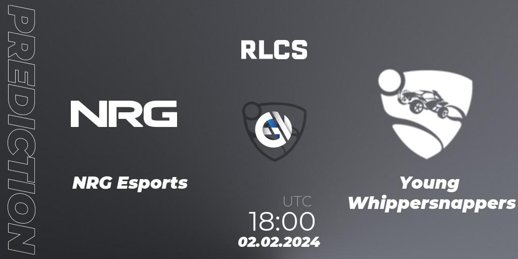 NRG Esports vs young whippersnappers: Betting TIp, Match Prediction. 02.02.24. Rocket League, RLCS 2024 - Major 1: North America Open Qualifier 1