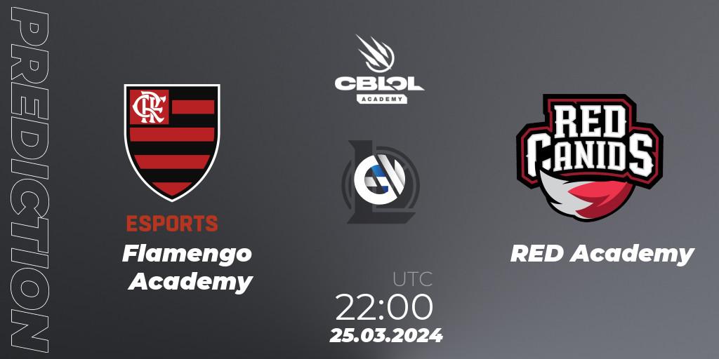 Flamengo Academy vs RED Academy: Betting TIp, Match Prediction. 25.03.24. LoL, CBLOL Academy Split 1 2024