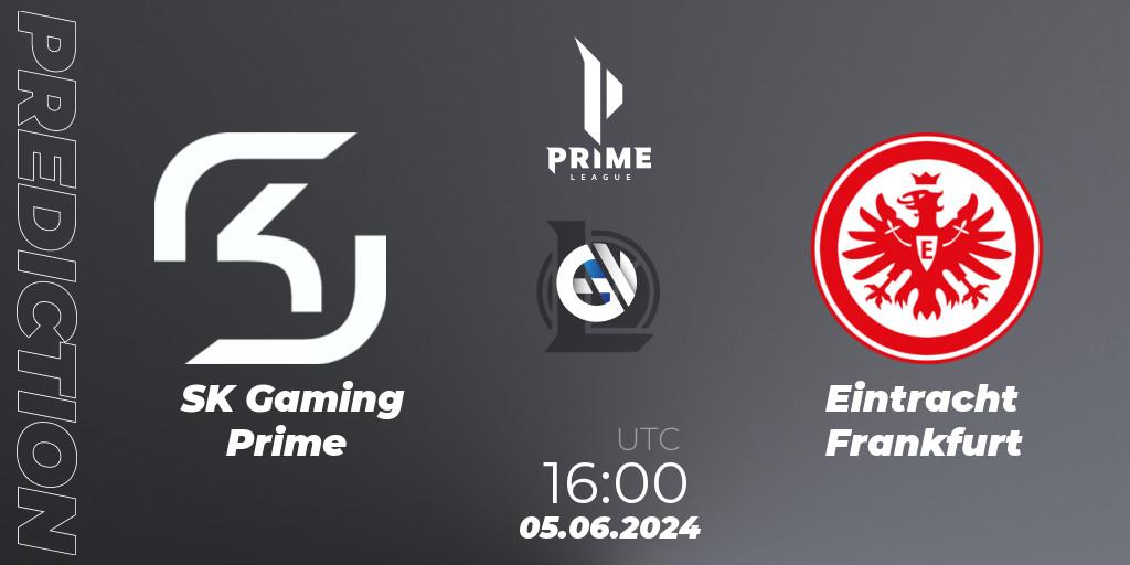 SK Gaming Prime vs Eintracht Frankfurt: Betting TIp, Match Prediction. 05.06.2024 at 16:00. LoL, Prime League Summer 2024