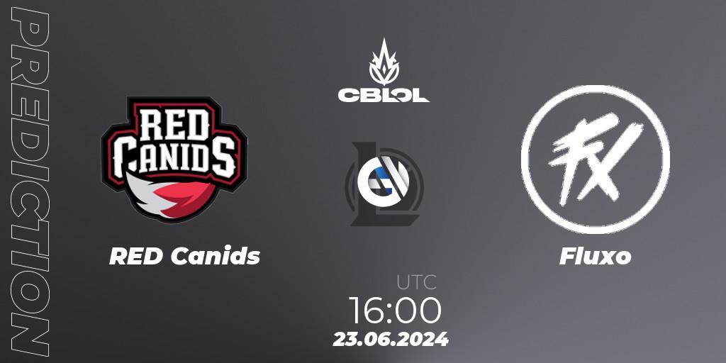 RED Canids vs Fluxo: Betting TIp, Match Prediction. 23.06.2024 at 16:00. LoL, CBLOL Split 2 2024 - Group Stage