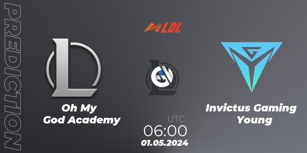 Oh My God Academy vs Invictus Gaming Young: Betting TIp, Match Prediction. 01.05.24. LoL, LDL 2024 - Stage 2
