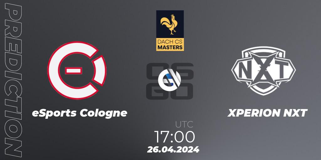 eSports Cologne vs XPERION NXT: Betting TIp, Match Prediction. 22.04.24. CS2 (CS:GO), DACH CS Masters Season 1: Division 2