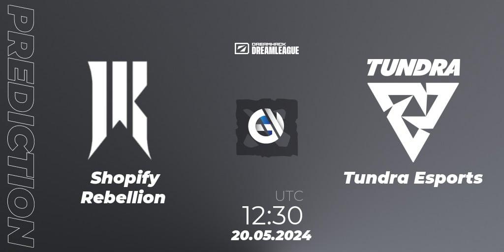 Shopify Rebellion vs Tundra Esports: Betting TIp, Match Prediction. 20.05.2024 at 12:40. Dota 2, DreamLeague Season 23