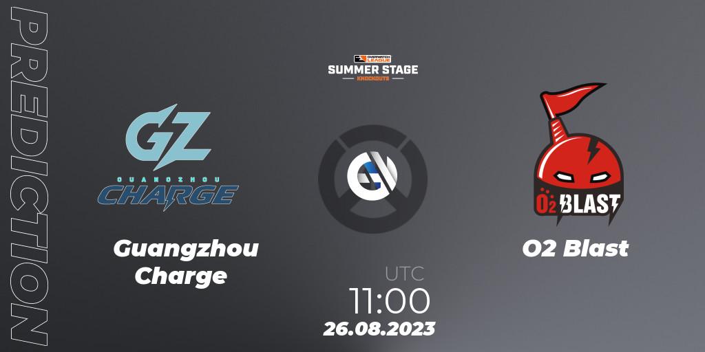 Guangzhou Charge vs O2 Blast: Betting TIp, Match Prediction. 26.08.23. Overwatch, Overwatch League 2023 - Summer Stage Knockouts