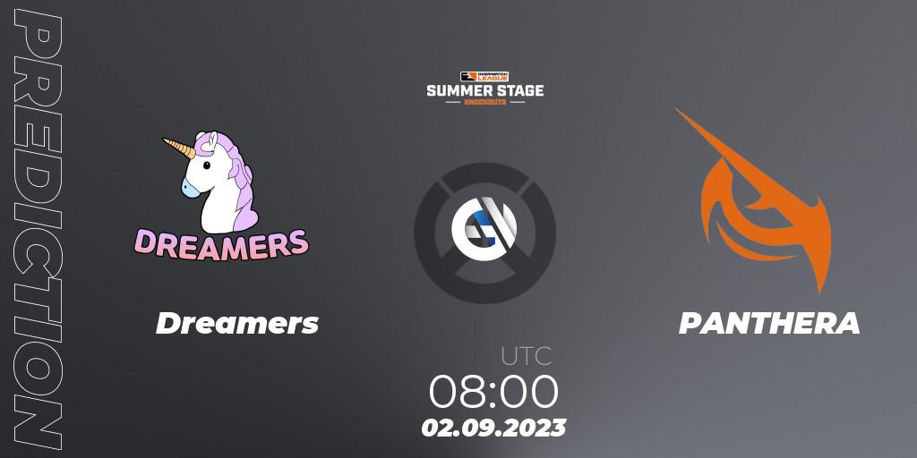 Dreamers vs PANTHERA: Betting TIp, Match Prediction. 02.09.2023 at 08:00. Overwatch, Overwatch League 2023 - Summer Stage Knockouts