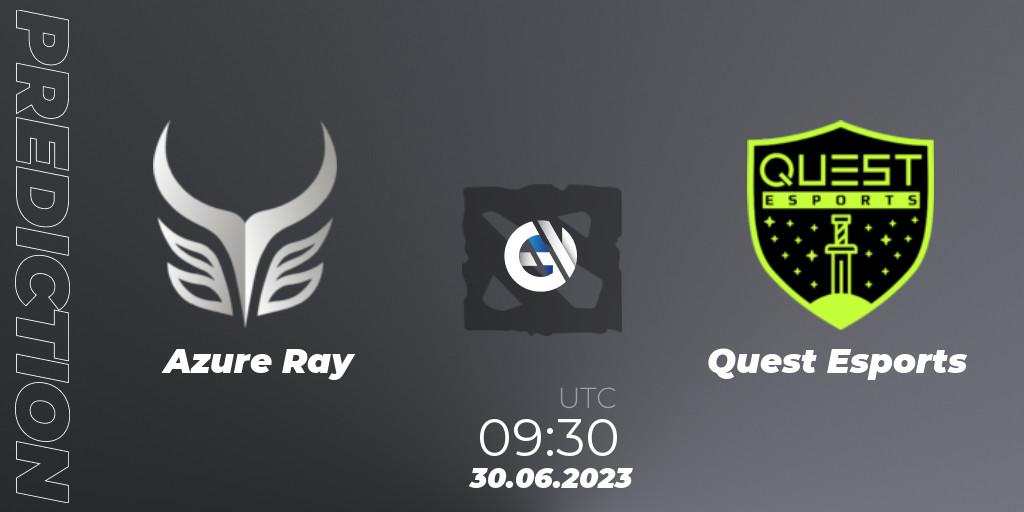 Azure Ray vs PSG Quest: Betting TIp, Match Prediction. 30.06.2023 at 08:21. Dota 2, Bali Major 2023 - Group Stage