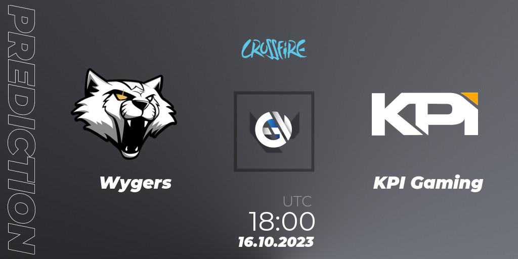 Wygers vs KPI Gaming: Betting TIp, Match Prediction. 16.10.2023 at 18:00. VALORANT, LVP - Crossfire Cup 2023: Contenders #2