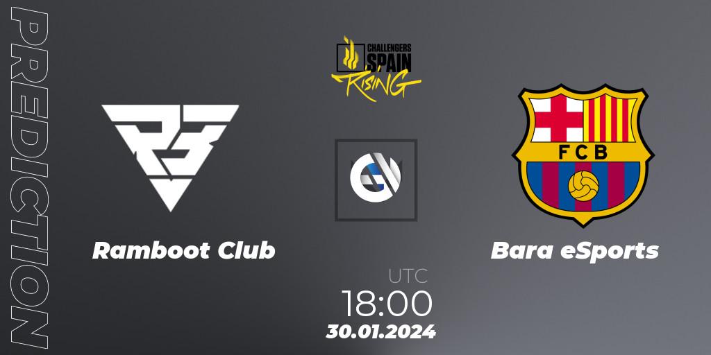 Ramboot Club vs Barça eSports: Betting TIp, Match Prediction. 30.01.24. VALORANT, VALORANT Challengers 2024 Spain: Rising Split 1