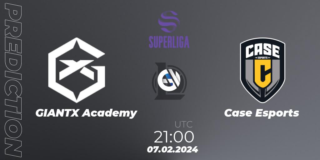 GIANTX Academy vs Case Esports: Betting TIp, Match Prediction. 07.02.2024 at 21:00. LoL, Superliga Spring 2024 - Group Stage