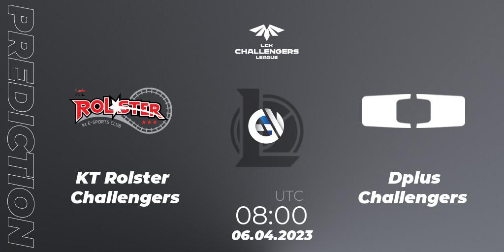 KT Rolster Challengers vs Dplus Challengers: Betting TIp, Match Prediction. 06.04.23. LoL, LCK Challengers League 2023 Spring
