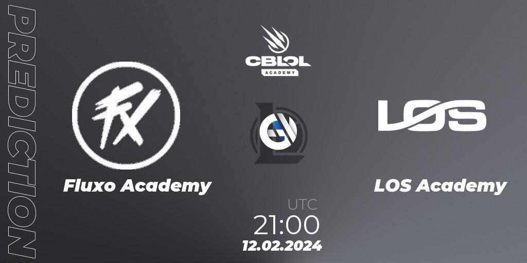 Fluxo Academy vs LOS Academy: Betting TIp, Match Prediction. 12.02.2024 at 22:00. LoL, CBLOL Academy Split 1 2024