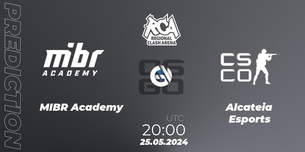 MIBR Academy vs Alcateia Esports: Betting TIp, Match Prediction. 25.05.2024 at 20:00. Counter-Strike (CS2), Regional Clash Arena South America: Closed Qualifier