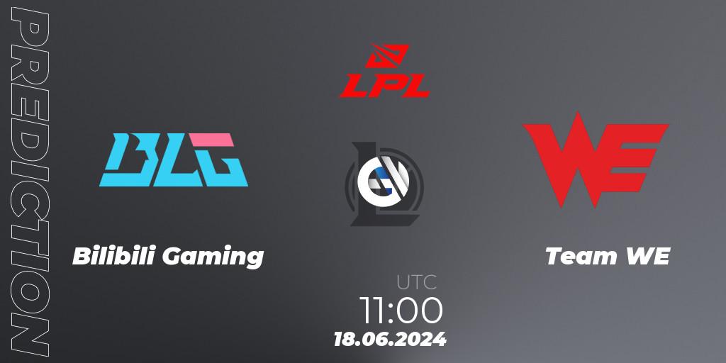 Bilibili Gaming vs Team WE: Betting TIp, Match Prediction. 18.06.2024 at 11:00. LoL, LPL 2024 Summer - Group Stage