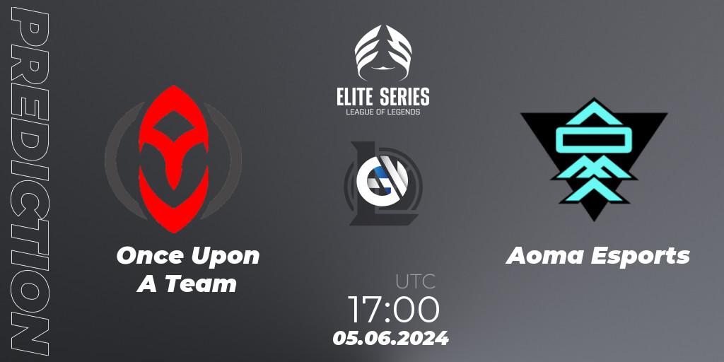 Once Upon A Team vs Aoma Esports: Betting TIp, Match Prediction. 27.06.2024 at 20:00. LoL, Elite Series Summer 2024