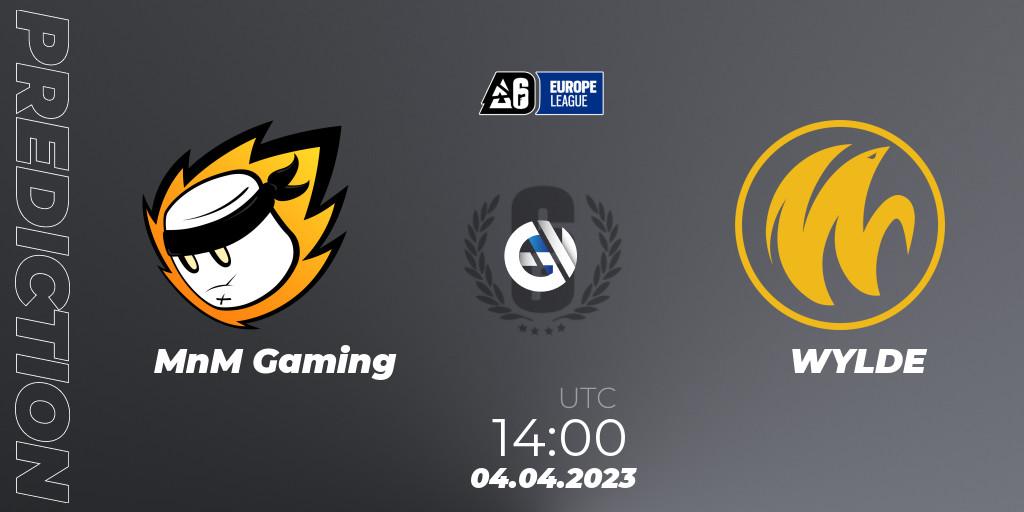 MnM Gaming vs WYLDE: Betting TIp, Match Prediction. 07.04.23. Rainbow Six, Europe League 2023 - Stage 1