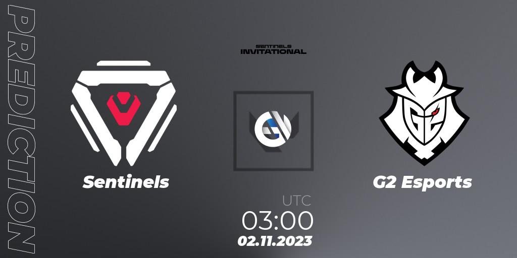 Sentinels vs G2 Esports: Betting TIp, Match Prediction. 02.11.23. VALORANT, Sentinels Invitational