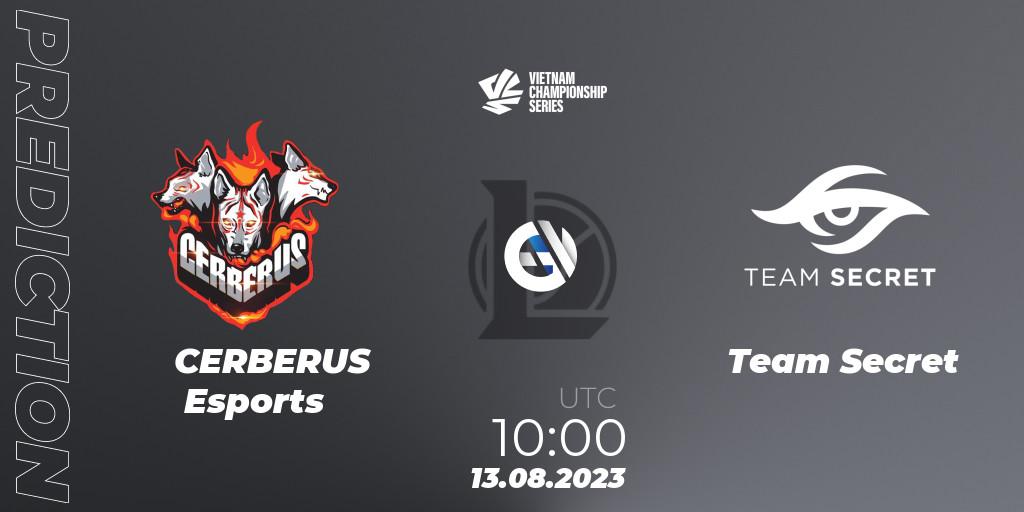 CERBERUS Esports vs Team Secret: Betting TIp, Match Prediction. 13.08.23. LoL, VCS Dusk 2023