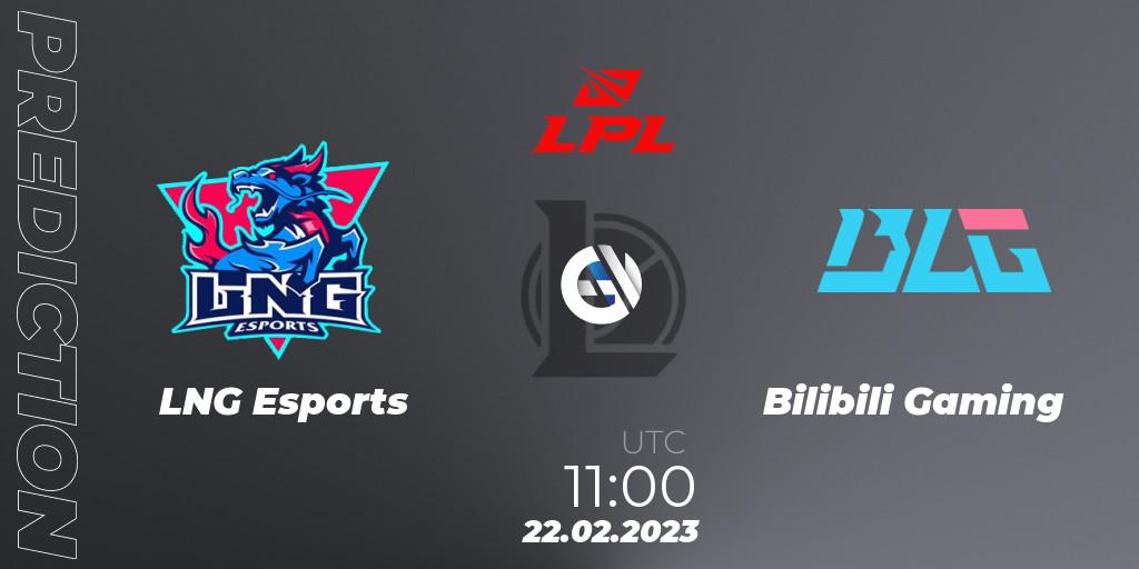 LNG Esports vs Bilibili Gaming: Betting TIp, Match Prediction. 22.02.23. LoL, LPL Spring 2023 - Group Stage