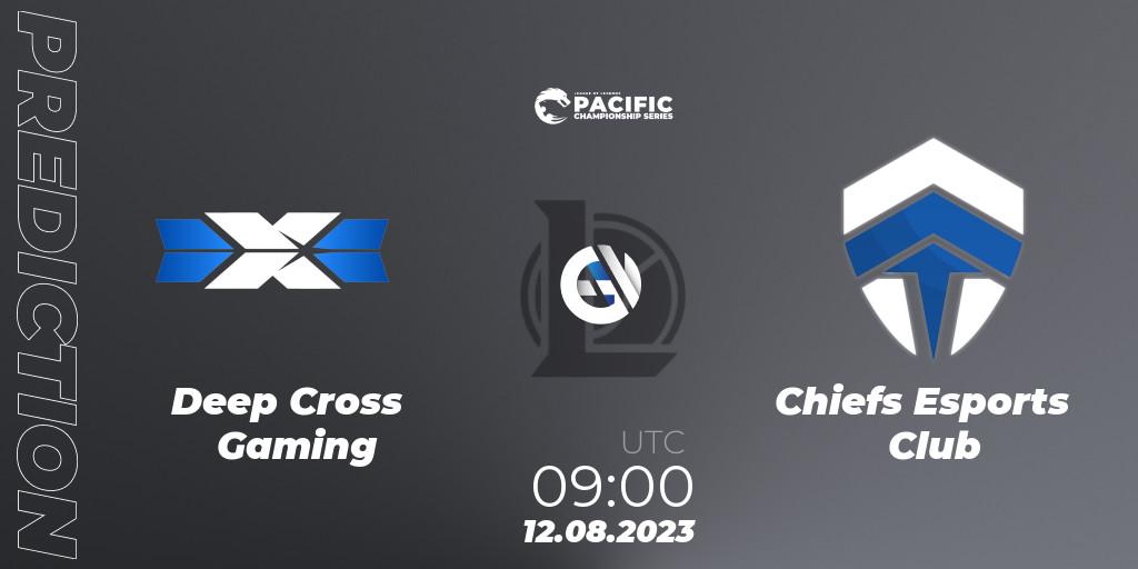 Deep Cross Gaming vs Chiefs Esports Club: Betting TIp, Match Prediction. 12.08.23. LoL, PACIFIC Championship series Playoffs